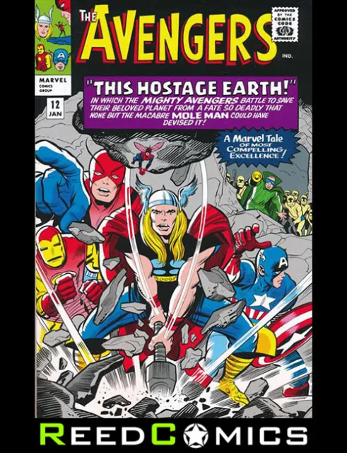 Mighty Marvel Masterworks Avengers Volume 2 Graphic Novel Kirby Dm Variant Cover