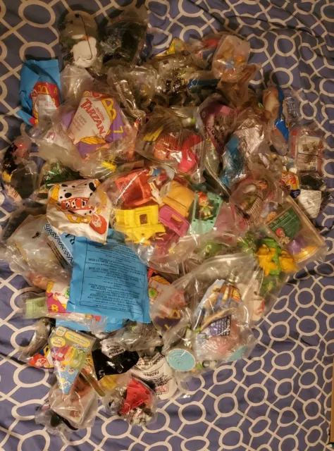 Vintage McDonald’s Burger King Wendys  Happy Meal toys HUGE LOT