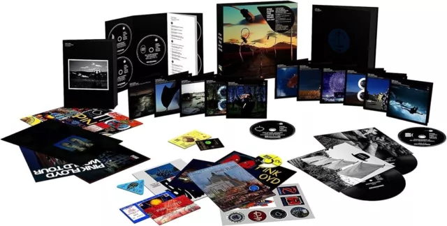 PINK FLOYD The Later Years 1987 - 2019 Box Set 5 CD 6 Blu-Ray 5 DVD 2x7" NUOVO 2