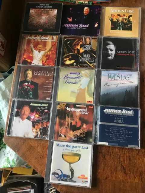 13 James Last CD Bundle Classical Collection Instrumental Forever Extravaganza