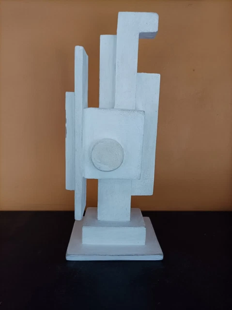 Sculpture bois volume MODERNISTE. VINTAGE