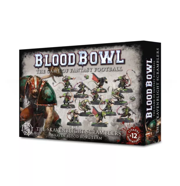 Skaven Team The Skavenblight Scramblers Blood Bowl Warhammer Age of Sigmar NIB