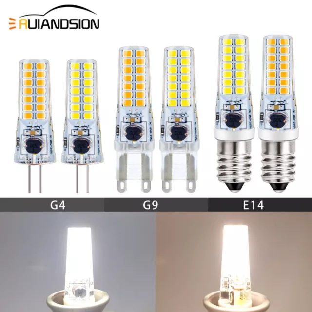 E14 G4 G9 2835 LED Light AC 85-265V Replacement 5W Halogen Bulb Household lamp