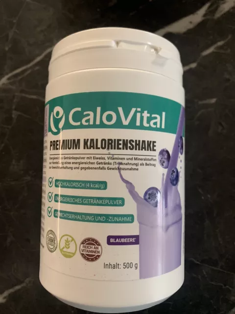 CaloVital Premium Kalorienshake Blaubeere/ Trinknahrung hochkalorisch 4kcal/g