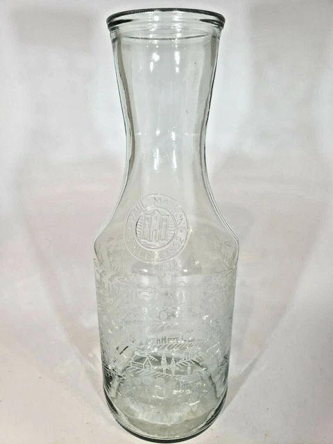 Carafe, Paul Masson Collector Series 1995 ,Wine Decanter , Pitcher, Vintage