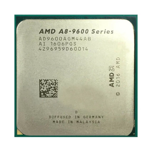 AMD A8-9600 A8-SERIES Quad-core 3.1 GHz AD9600AGM44AB Socket AM4 CPU ...