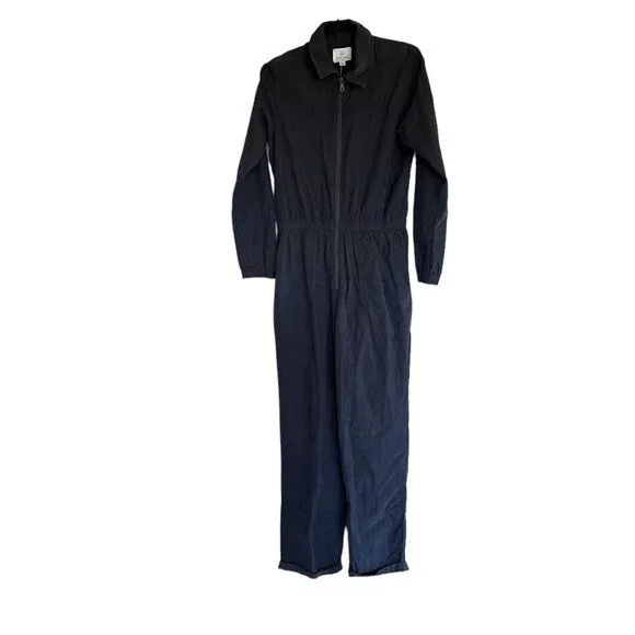 NWOT Aerie Offline Corduroy Utility Boilersuit Jumpsuit  Black Medium