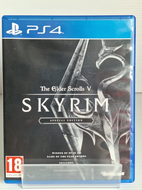 THE ELDER SCROLLS V: Skyrim Special Edition PlayStation 4 PS4 Complete ...