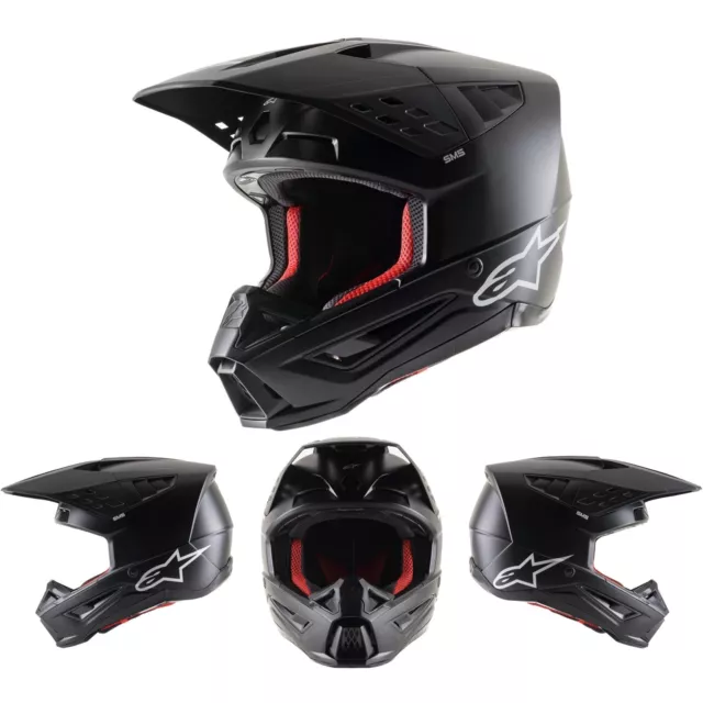 Casco de Moto S - Alpinestars SM5 Solid - Enduro Offroad Casco