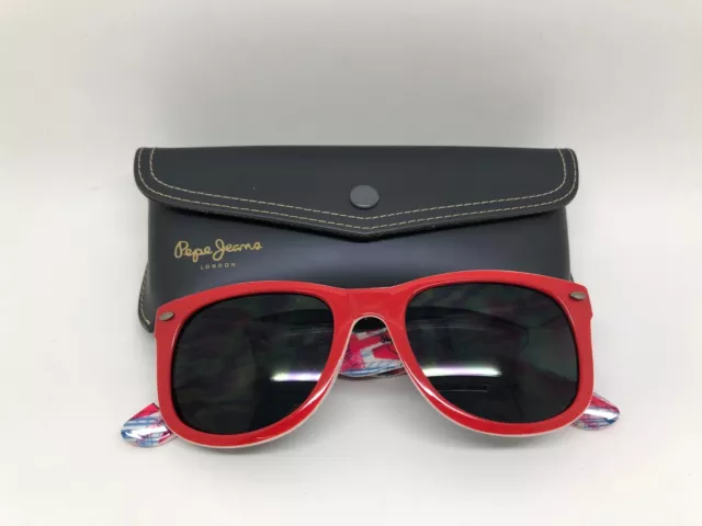 Lunettes de Soleil PepeJeans monture couleur Rouge neuves !!