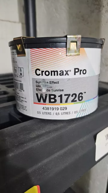 Cromax Pro WB1726 Sunrise Effect Tint / Toner Car Paint .5 Liter NEW