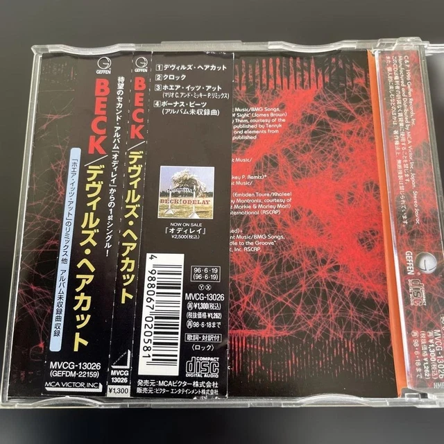 JAPAN EDIT. BECK Devil's Haircut CD Obi Single EUR 49,27 - PicClick FR