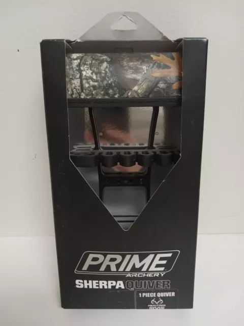 Prime Sherpa Quiver Archery Compound Realtree Edge 6 Arrow capacity