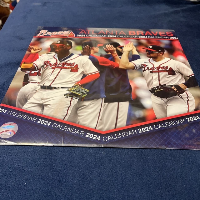 ATLANTA BRAVES 2024 12x12 Team Wall Calendar Wall Calendar by Turner