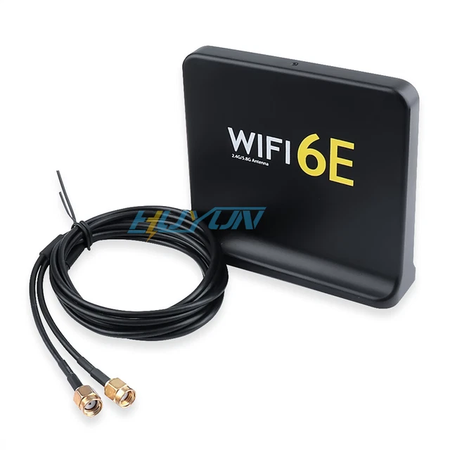 EXTERNAL TRIBAND SMA Intel AX210 wireless network card extension