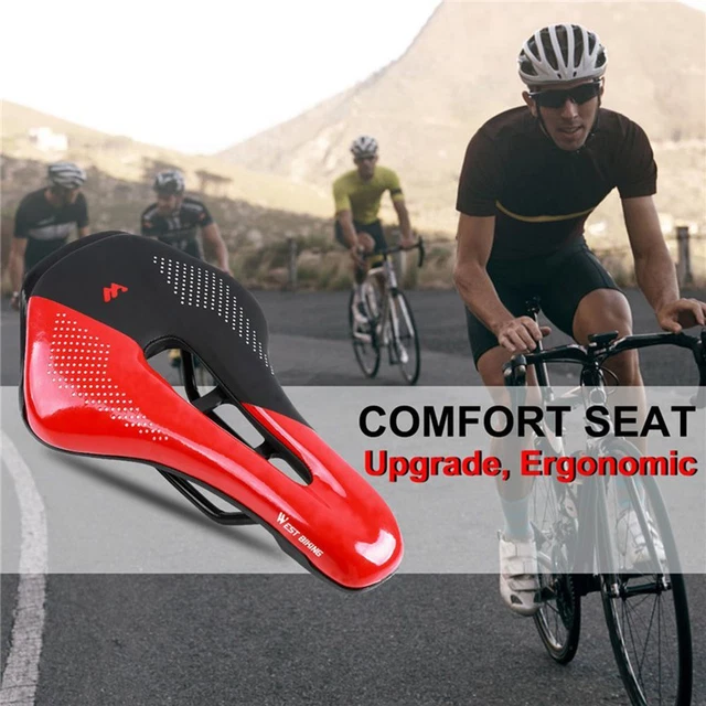 Atmungsaktiv Ergonomisches Kissen Fahrradsattel Fahrradsitz Sattel Bergrennen