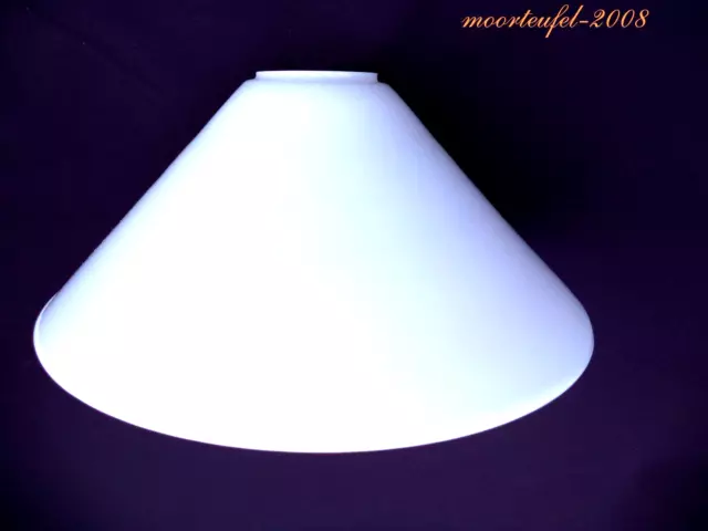 Ersatzglas Lampenglas Schusterschirm Opalglas glänzend Ø220mm - Höhe 95mm G1770