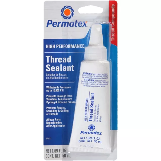 Permatex 56521 High Performance Thread Sealant White paste-like Compound 50ml