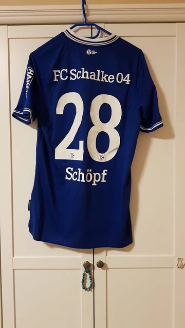 Matchworn Trikot Spielertrikot FC Schalke 04 Bundesliga Schöpf