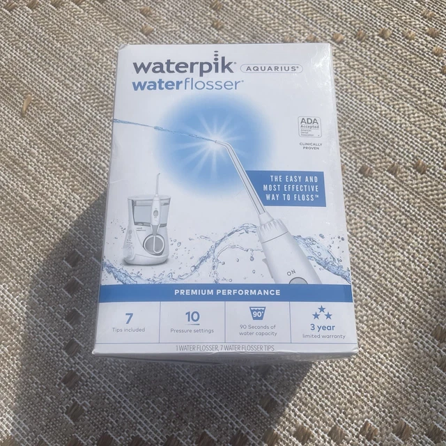 Flosser de agua Waterpik Aquarius WP-660C profesional NUEVO sellado