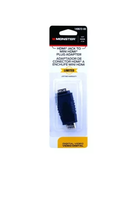 Monster Just Hook It Up HDMI Adapter 140672-00