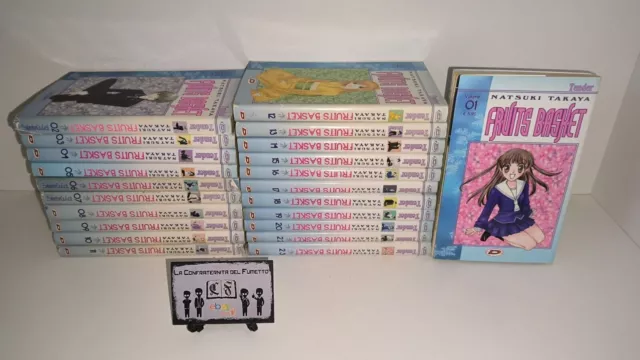 Fruits Basket Serie Quasi Completa 1/23 No N.21 Dynamic - In Condizioni Buone