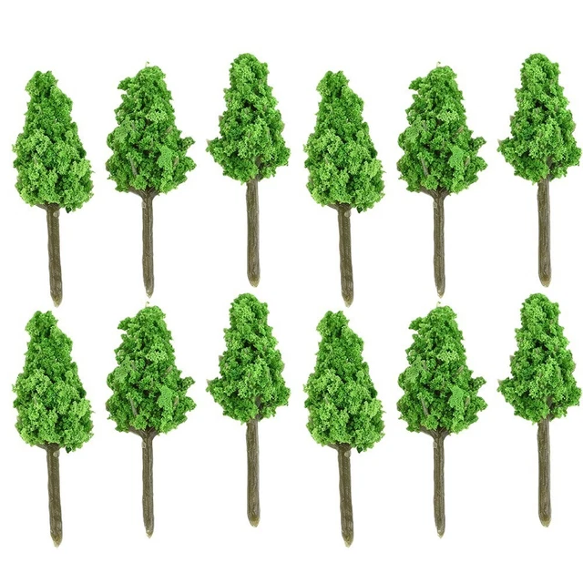 ARBRES MODÈLES RÉALISTES et accrocheurs à l'échelle 1/150 pour diorama