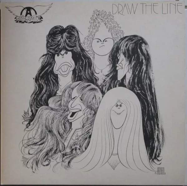 LP 201. Vinyles 33 T.  Aerosmith – Draw The Line  1977