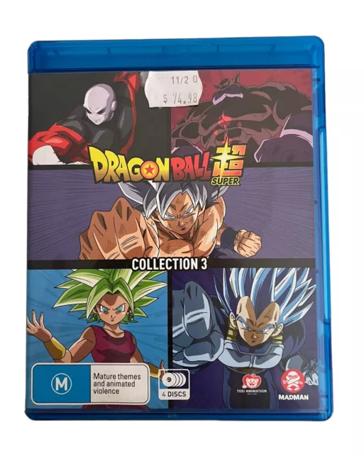 Dragon Ball Super (Part 5 Eps 53-65) NEW PAL 2-DVD Set Masako Nozawa