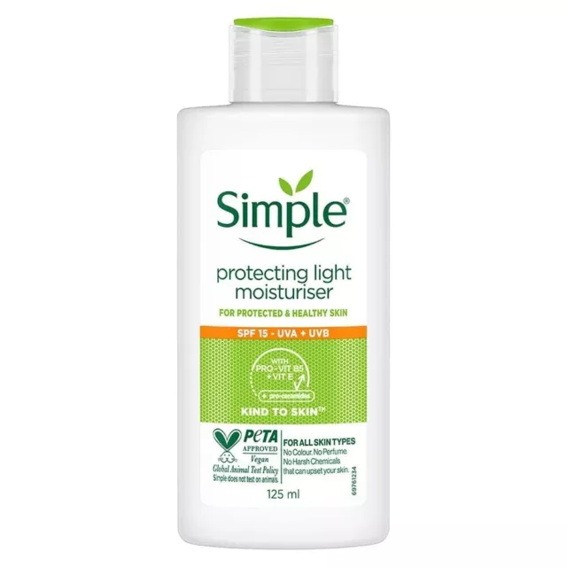 simple Hydratant léger protecteur Kind To Skin 125 ml, liquide 3
