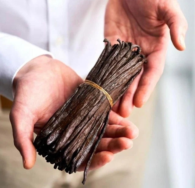 500g De Gousses De Vanille Bourbon De Madagascar - 18 Cm - Pures Et Aromatiques