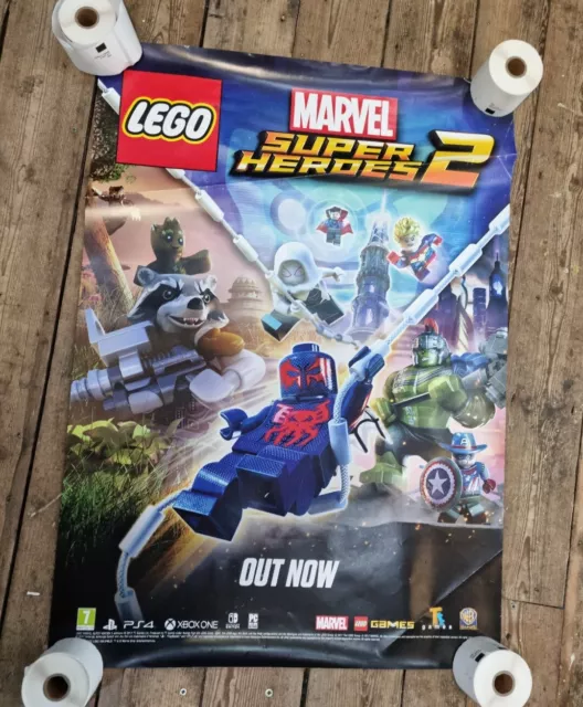 Lego Marvel Super Heroes Poster 23" By 33"