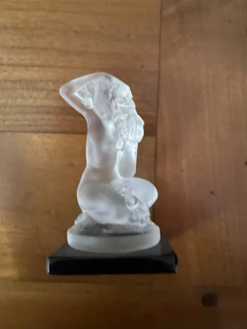 Statuette Cristal Femme Nue Floréal De Lalique - Presse Papier Lalique France