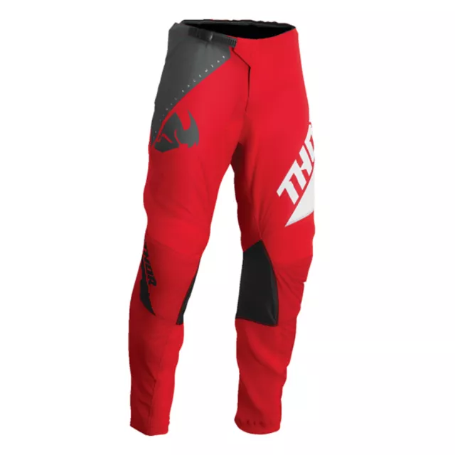 Thor Sector Edge Red and White MX Off Road Pants Men's Sizes 28 - 48