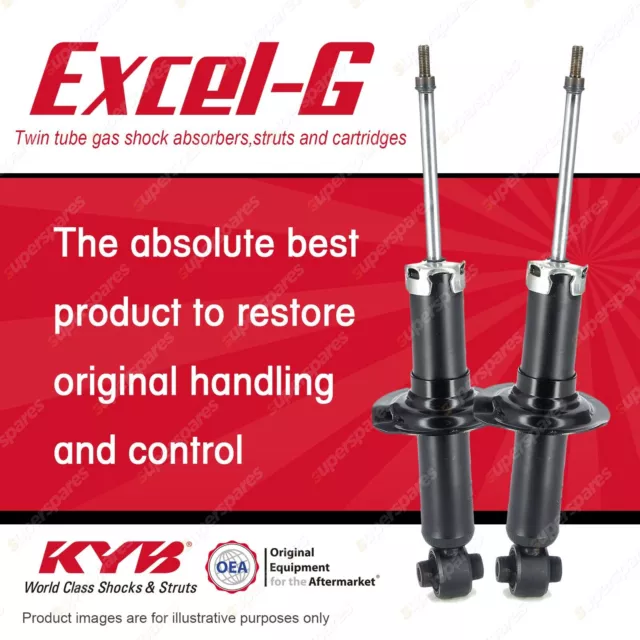 2x Rear KYB Excel-G Shock Absorbers for Subaru Liberty BM9 BMF BR9 AWD