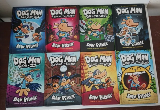 Dog Man Books Series Set 1-10