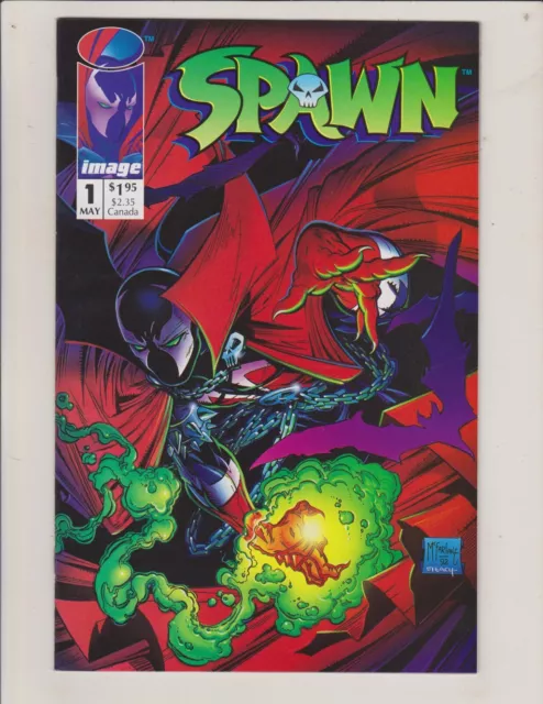 Spawn #1 1992 Image Comics 1St Appearance! Todd Mcfarlane Classic Direct Edition