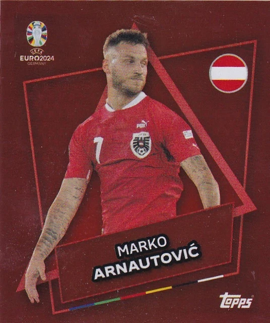 topps UEFA EURO 2024 SP AUT ARNAUTOVIC SIGNATURE (Neu (gemäss