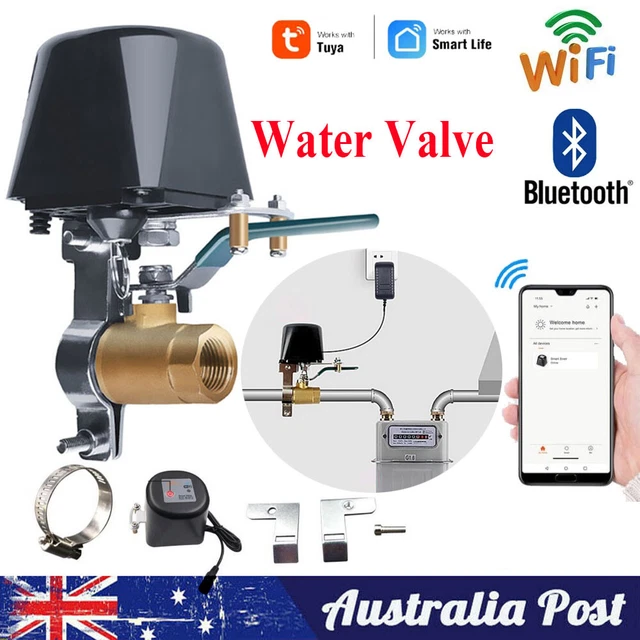 FOR TUYA SMART Water Valve Wireless WiFi Control Timed Switch Valve ...