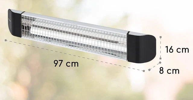 "NEU" Klarstein ACO7-Smartwave Infrarot Heizstrahler 2400Watt 2