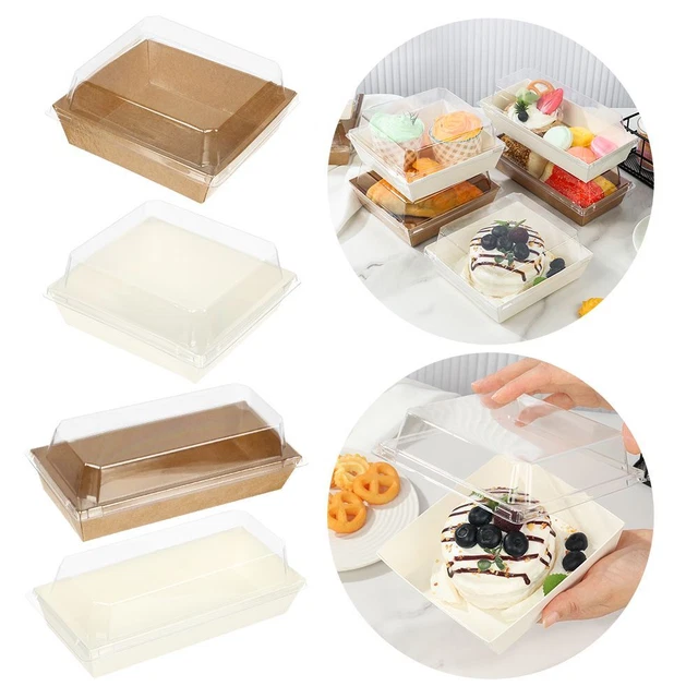 Packaging Cake Box papel Kraft Doos docenas de regalo Wikkelen docenas Bakken Levert