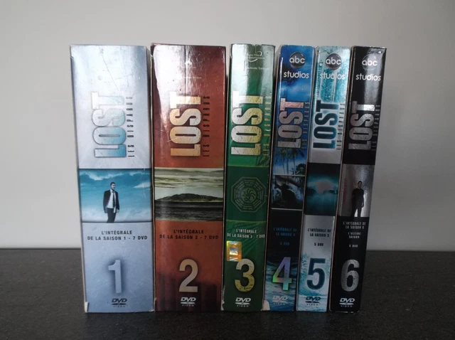 DVD COLLECTION COMPLÈTE des 6 saisons de la série LOST LES DISPARUS