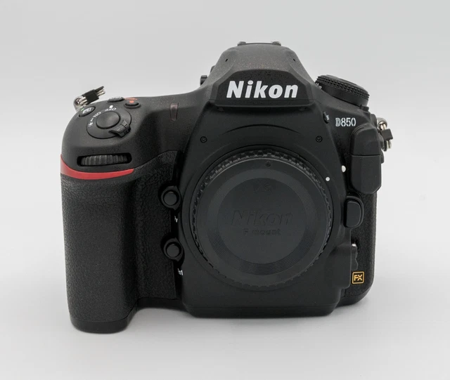 Nikon D850 45.7 MP Digital SLR Camera - Black (Body Only)