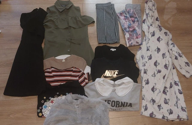girls clothes bundle aged 8-9 years 12 items
