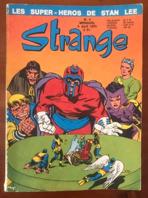 STRANGE N°4  EO Editions LUG 04/1970  TBE/Very Fine