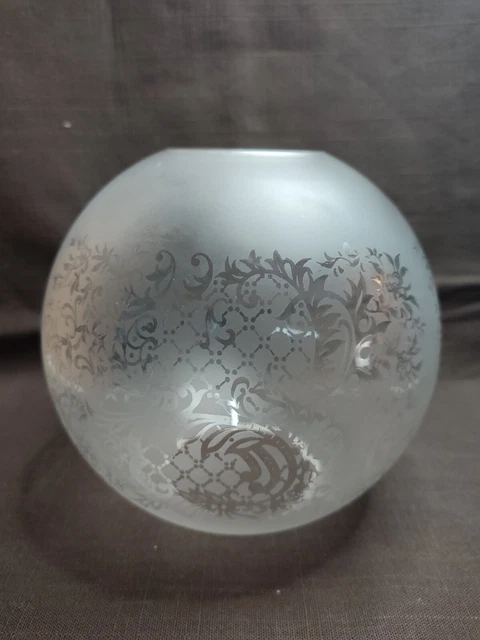 Abat-jour En Verre Pour Lampe à Pétrole Vintage – Diamètre 6,5 Cm, Hauteur 5,5 Cm – Décoration Atmosphère Chaleureuse