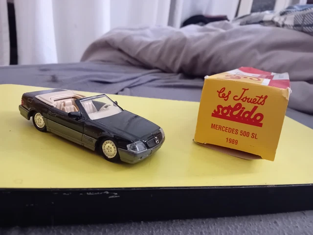 SOLIDO - 105 - Mercedes 190SL - Rouge métal - 1/43