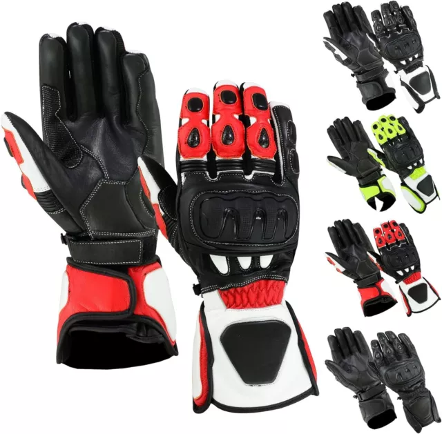 Motorradhandschuhe Motorrad Leder Handschuhe Biker Motorrad Sommer Handschuhe