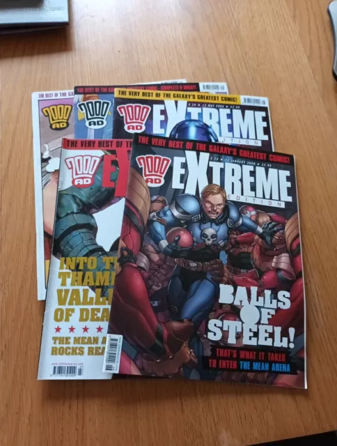 2000AD - Extreme Edition Bundle - Issues 26 - 30