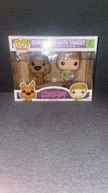 scooby doo with shaggy pop vinyl